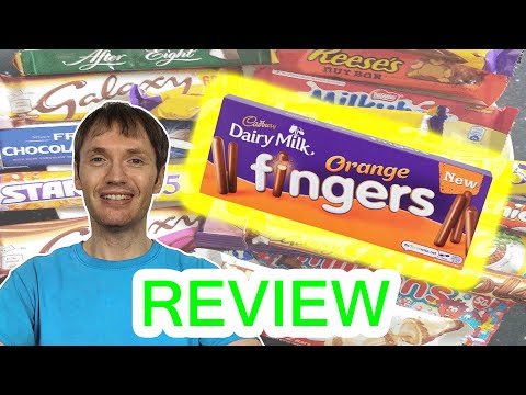 Cadbury's Dairy Milk Orange Fingers Review