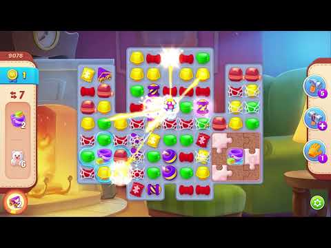 Homescapes level 9078 No Boosters 🏡 Gameplay Walkthrough Playrix