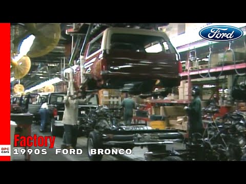 Thumbnail for 1990s Ford Bronco Production Factory by Ford Bronco