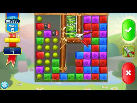 Pet Rescue Saga Level 7443 - NO BOOSTERS | SKILLGAMING ✔️