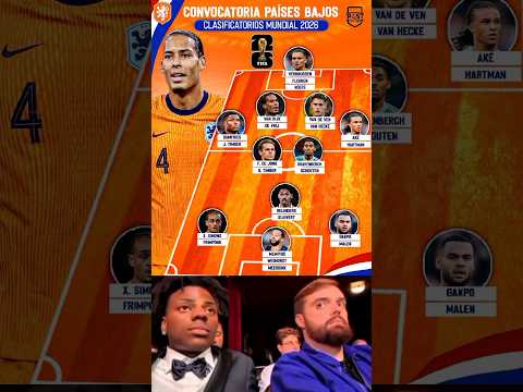 Netherlands Squad 2026 – Van Dijk Leads the Dutch Lions! 🇳🇱🔥