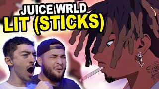 THIS IS THE BEST JUICE WRLD SONG - JUICE WRLD - LIT (STICKS) REACTION