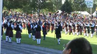 preview picture of video 'Maxville Highland Games 2009 Amazing Grace'