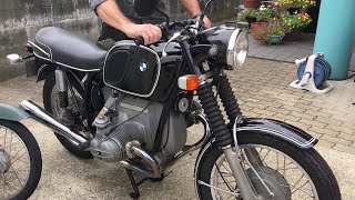 BMW R75/5 1971 unrestored sound in Japan