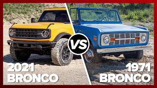 2021 Bronco vs 1971 Bronco: What’s changed in 50 years?