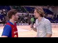 Interviews Bram Weers en Nicki Leijs na de zaalfinale