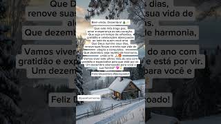 FELIZ MÊS DE DEZEMBRO ABENÇOADO