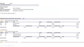 CSB Advising Transcript Video
