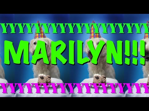 HAPPY BIRTHDAY MARILYN! - EPIC Happy Birthday Song