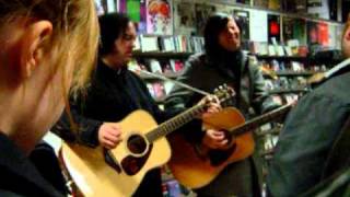The Posies - She&#39;s Coming Down Again! (acoustic live in record store)