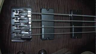 Video thumbnail for Schecter Damien Solo Elite Bass With Seymour Duncan SSB-4 Basslines Pickups by Houstonbassdemo