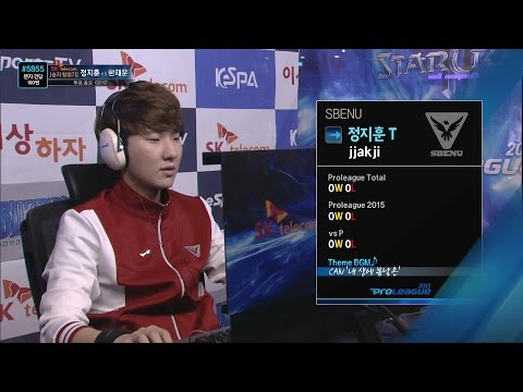 [SPL2015] jjakji(SBENU) vs Panic(MVP) Set2 Cactus Valley -EsportsTV, Starcraft 2