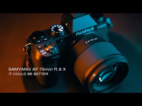 Video thumbnail for Samyang AF 75 mm f/1.8 X review 1