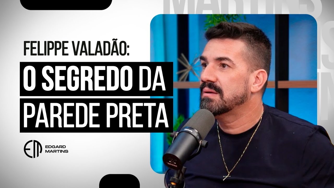 FELIPPE VALADÃO  - REVELA como SURGIU a PAREDE PRETA