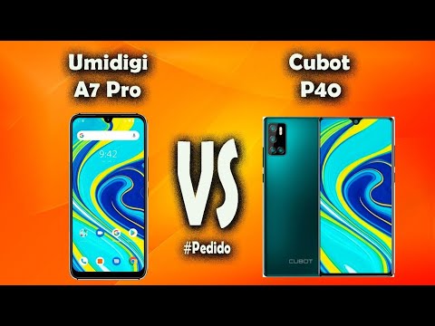 Cubot P40 vs Umidigi A7 Pro #Pedido