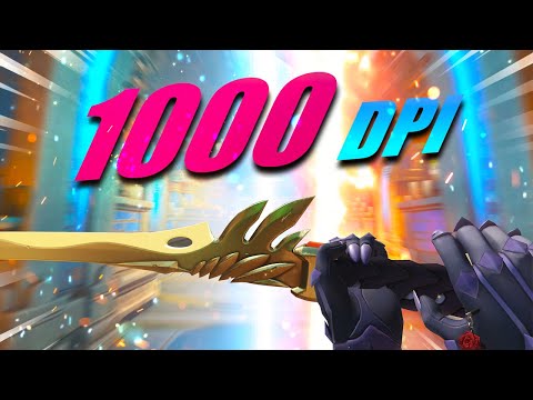 I tried the BEST GENJI sensitivity in Overwatch 2