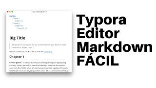 Typora FÁCIL e MINIMALISTA editor de Markdown!