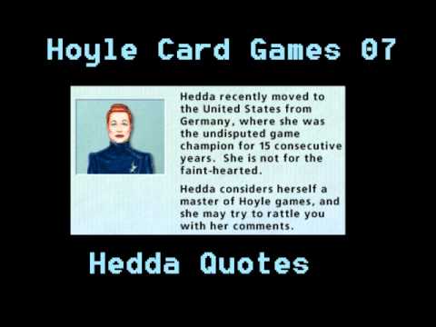 Hoyle Card Games - Hedda Quotes