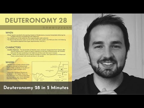 Deuteronomy 28 Summary: 5 Minute Bible Study