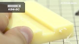 OLFA 6 мм, для ножа, закругленные лезвия (OL-KB4-R/5)