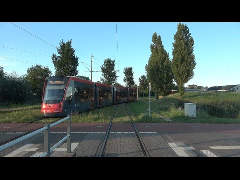 HTM tramlijn 16 Wateringen Dorpskade - Den Haag Statenkwartier | GTL8 3112 | 2020