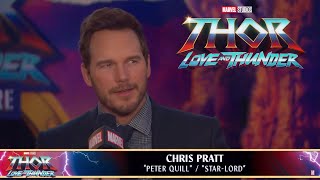 Star Load Actor Chris Pratt | Thor: Love and Thunder Red Carpet video