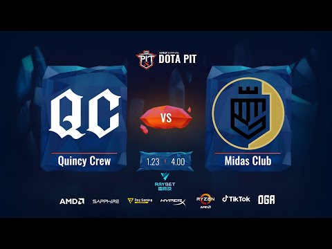 Quincy Crew vs Midas Club | AMD SAPPHIRE OGA DOTA PIT NA/LATAM Lower Bracket (BO3) | - Game 2