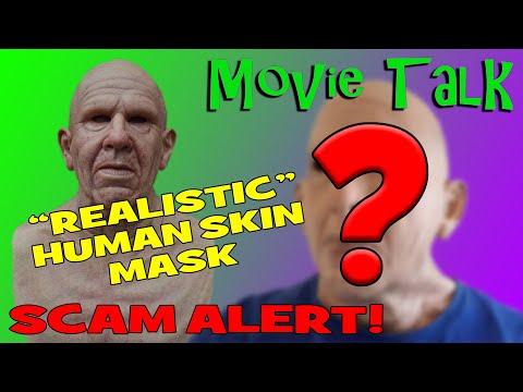 SCAM ALERT! "Realistic" Human Skin Mask - Facebook, Instagram ads - here's what you'll REALLY get!