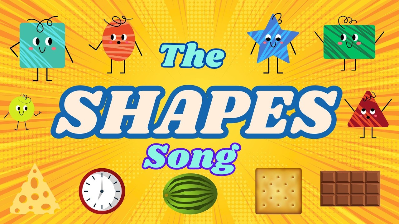 SHAPES Song | Learn Shapes Names with Everyday Objects | Fun Learning for Kids