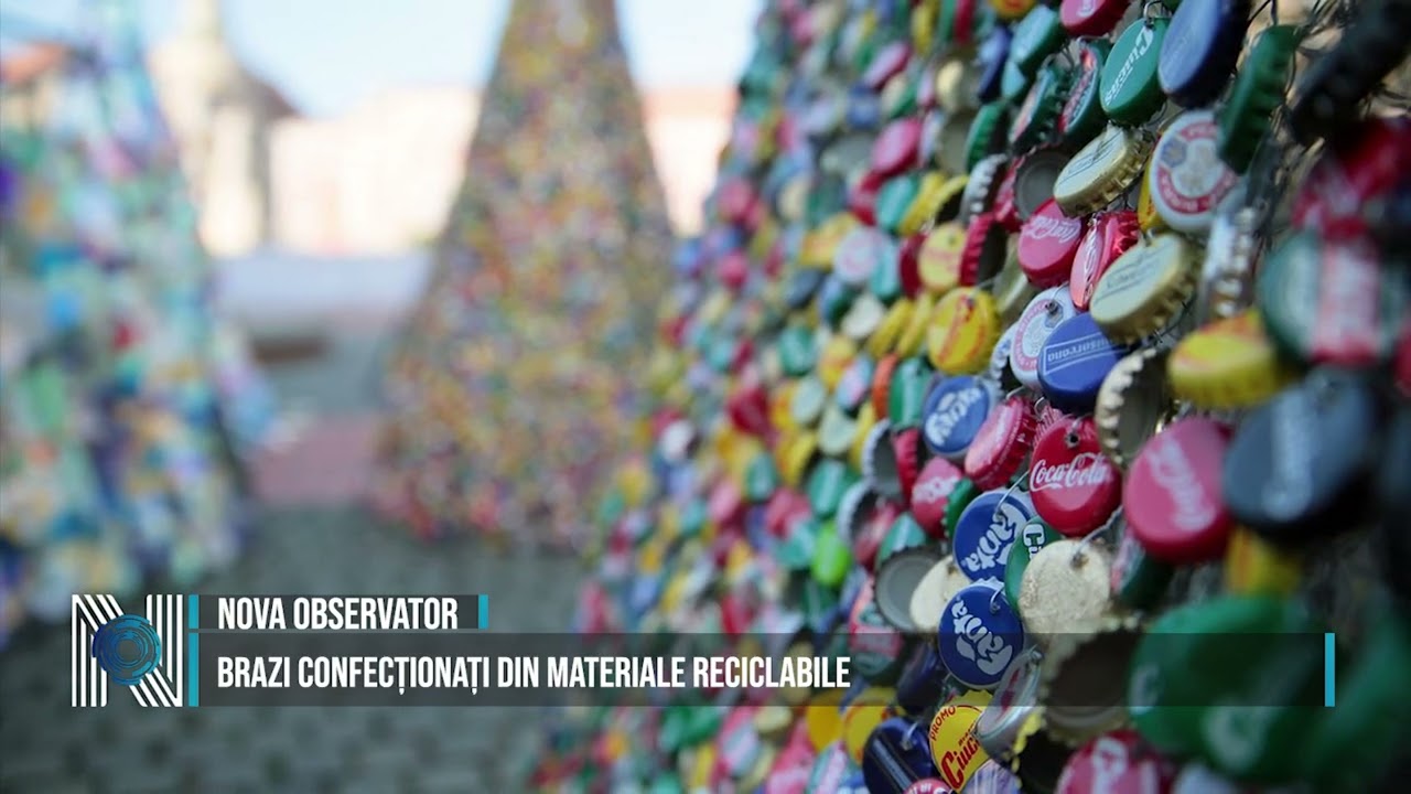 BRAZI CONFECȚIONAȚI DIN MATERIALE RECICLABILE