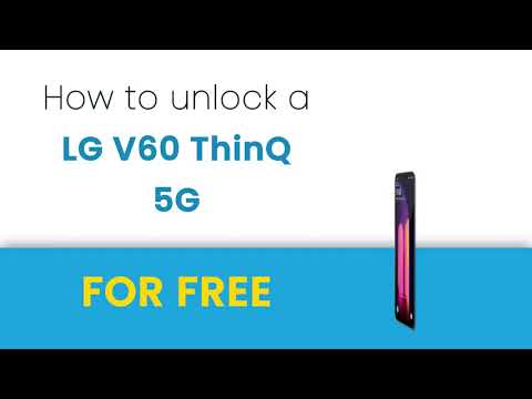 Unlock LG V60 ThinQ by Device Unlock for FREE