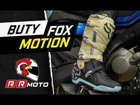 FOX MOTION - średniozaawansowane buty motocrossowe