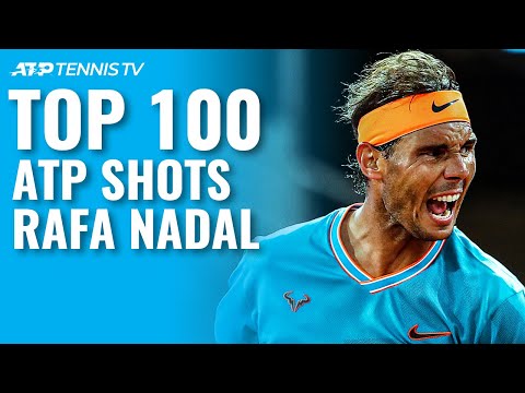 Rafael Nadal: Top 100 ATP Shots!