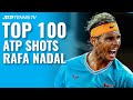 Rafael Nadal: Top 100 ATP Shots!