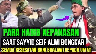 Download lagu NO HABIB CAN DODGE AFTER SAYYID SEIF ALWI EXPOSES THIS S3S4TAN mp3