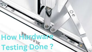 How Friction Stays and Hinges are tested