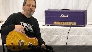Video thumbnail for 1969 Marshall JMP Super Bass Head - it's Purple! by Guitar Showcase