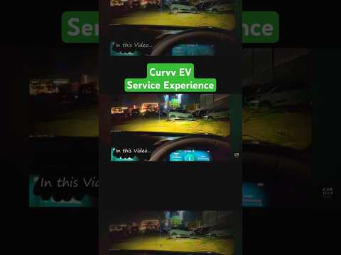 Tata Curvv EV second service