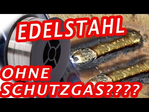 So schweißt jedes Gerät Edelstahl ohne Schutzgas!