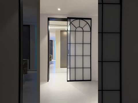 Vintage French Style Aluminum Sliding Door Hidden Track Designs#home #aluminium #doors #slidingdoor