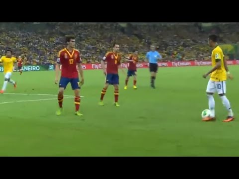 Neymar vs Espanha ( Final Copa das Confederações 2013) HD 1080i