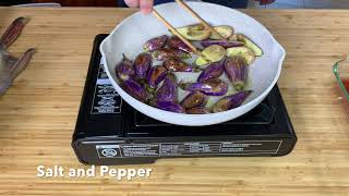 Mini purple eggplant Mezze