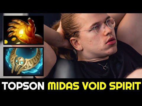 T1.TOPSON vs T1.ANA — First Item Hand of Midas Void Spirit 7.32c Dota 2