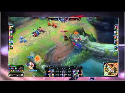 SKT T1 Faker LeBlanc vs Pantheon Highlights Lol tv
