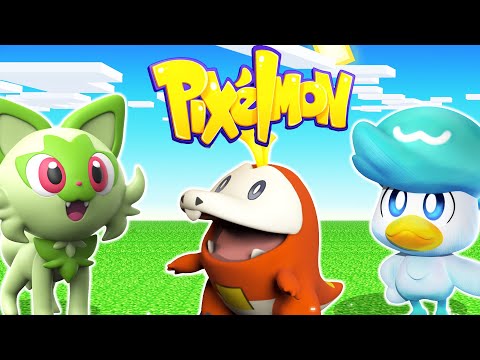 HOW TO GET GEN 9 STARTERS IN PIXELMON!