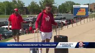 Kansas City Chiefs rookies and quarterbacks report