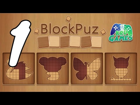 BlockPuz: Jigsaw Puzzles &Wood Block Puzzle Game Gameplay Walkthrough #1 (Android, IOS) - YouTube