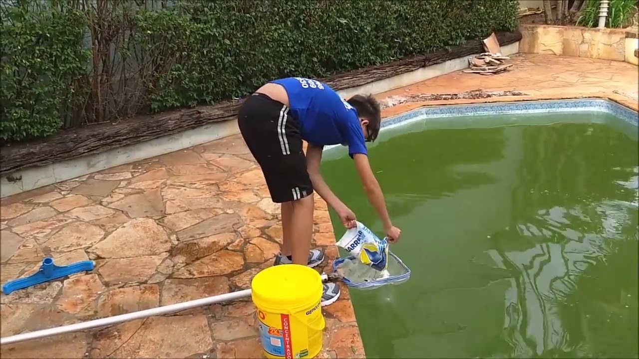 O segredo de tratamento de Choque para a Limpeza de Piscina.