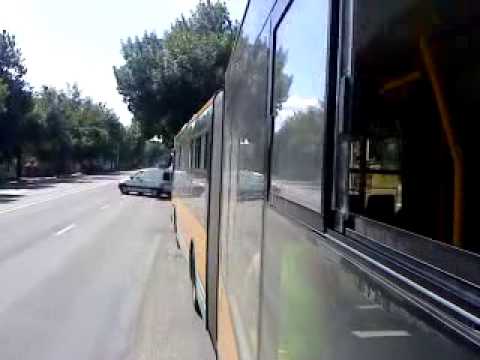 Eger 5 ajtós busz Vasút-Lajosváros