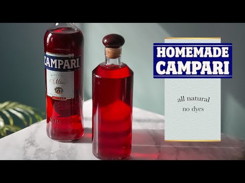 How I Made Campari From Scratch Recipe